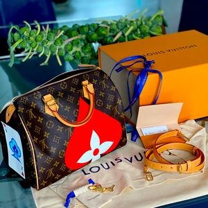 Louis Vuitton Speedy “Game On” 30 Authentic